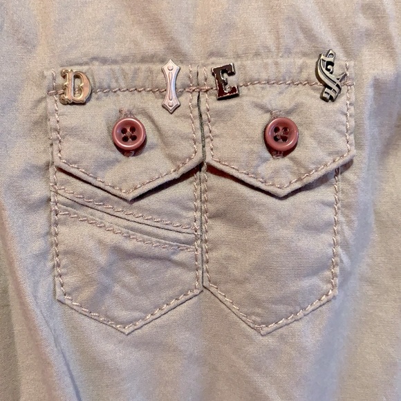 Diesel Button Down Top - Picture 2 of 4